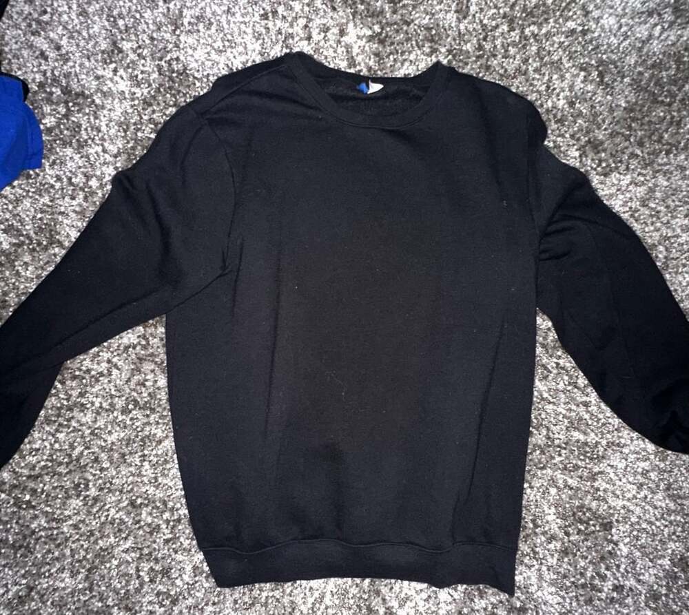 Divided by H&M Black Crewneck Sweatshirt